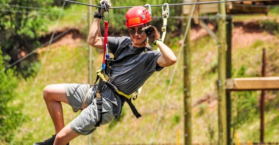 Idaho Springs: Clear Creek Ziplining Experience - Five lines above Clear Creek