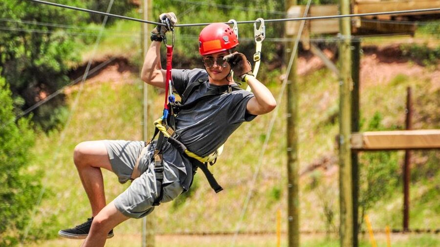 Idaho Springs: Clear Creek Ziplining Experience - Getting ready at Colorado Adventure Center
