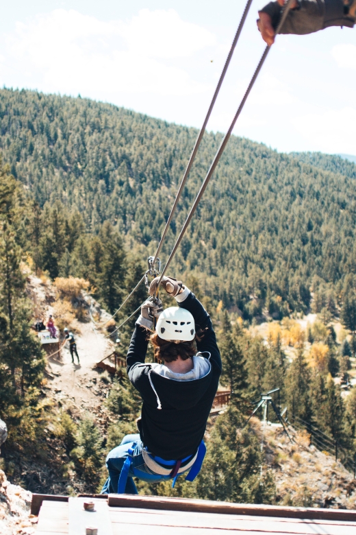 Idaho Springs: Cliffside Zipline Adventure - The 600-Foot Dual Race Line
