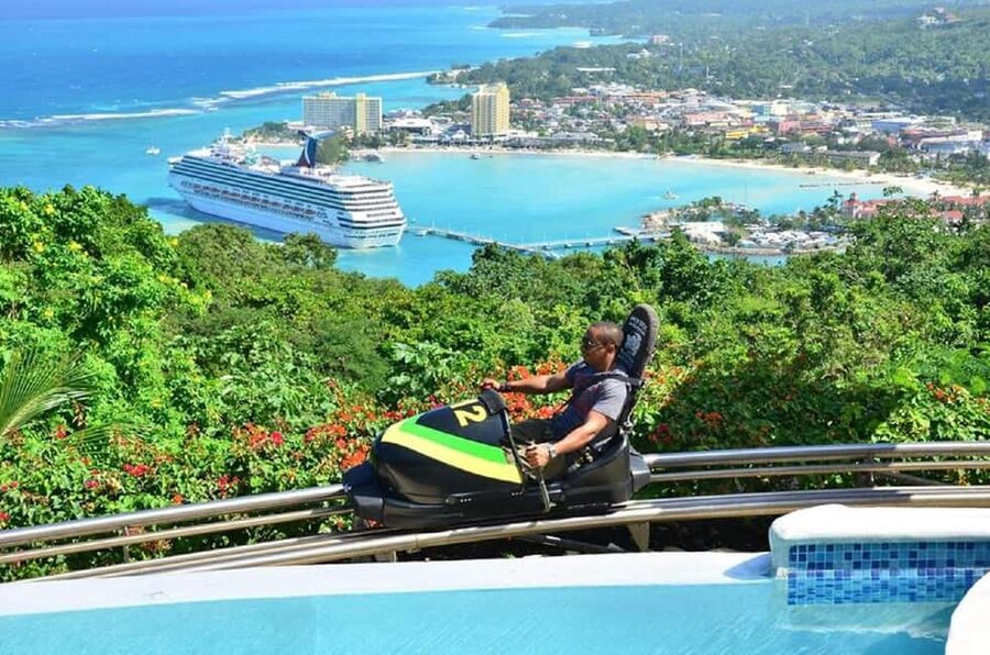Jamaica Bobsled and Zip Line Adventure Tour - Butterflies, hummingbirds, and a quieter side of the park