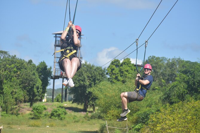Jamwest ATV Off-Road Adventure & Zipline Combo in Negril - Riding the countryside trails