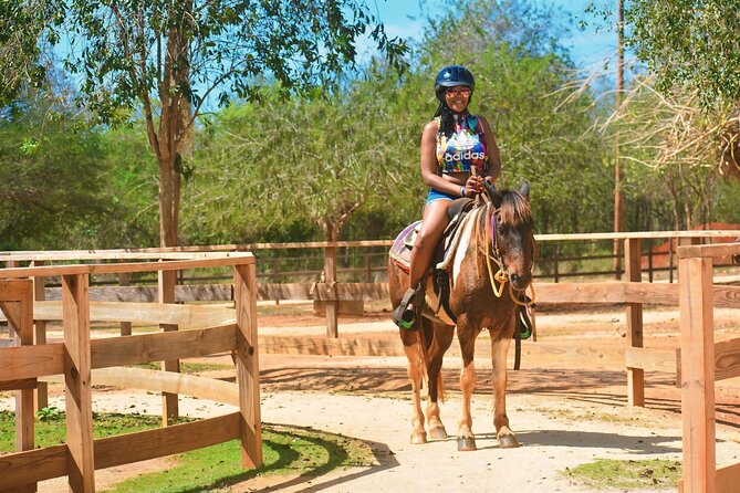 Jamwest Negril Zipline and Horseback Combo - Trading saddle time for the zipline