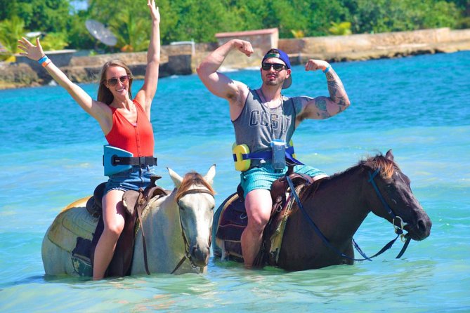 Jamwest Negril Zipline and Horseback Combo - Getting matched with a horse