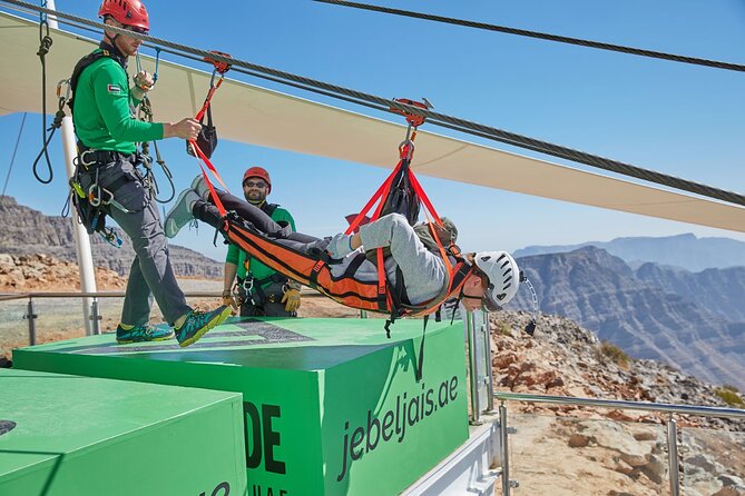 Jebel Jais World’s Longest Zipline From Dubai with Transfer - The UAE’s Highest Sky Bridge