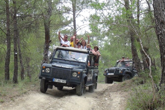 Jeep and Buggy Safari in Manavgat with Zipline and Rafting - The jeep safari takes you beyond the paved road