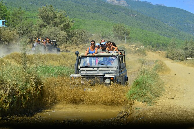 Jeep Buggy Rafting and Zipline Adventure in Side - From Side to Köprülü Canyon