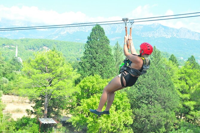 Jeep Buggy Rafting and Zipline Adventure in Side - Three breaks, each with a different purpose