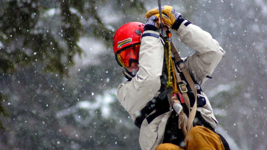 Jeffersonville, VT: ArborTrek Zipline Canopy Tour - What happens before you leave the ground