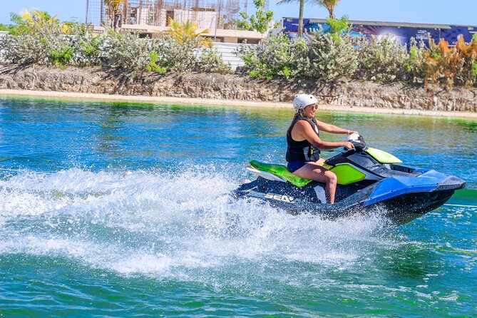 Jet Ski Punta Cana Water Park with Zipline & Inflatable Course - What the 20-minute jet ski session is really like