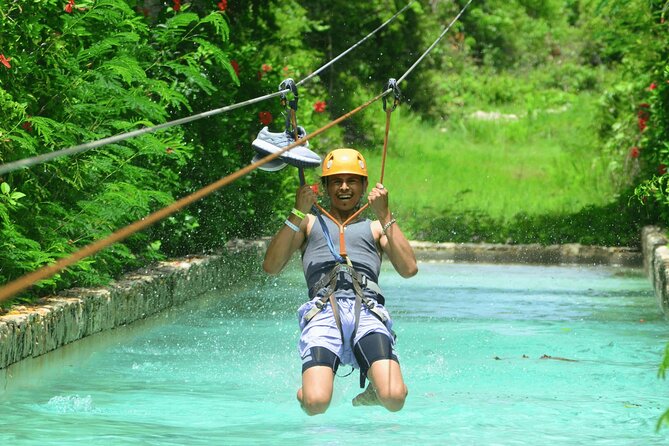 Jet Ski Punta Cana Water Park with Zipline & Inflatable Course - Safety, instructions, and the controlled setting