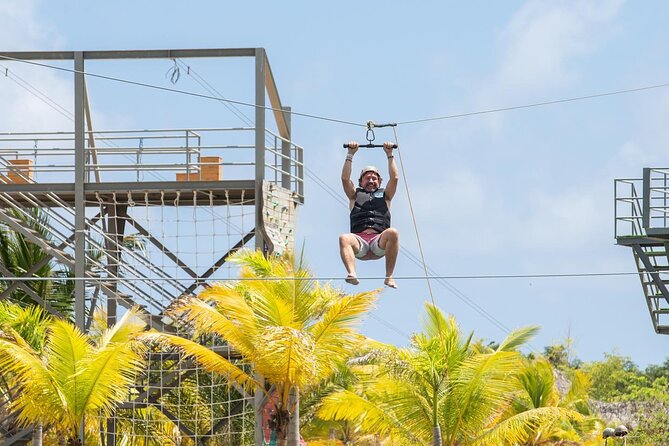 Jet Ski Punta Cana Water Park with Zipline & Inflatable Course - The inflatable obstacle course is built for playful competition