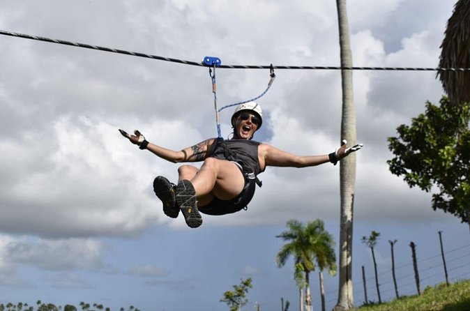 Jhoraji-Zip Line (Canopy) Experience From Punta Cana - Water, fruit, and the useful inclusions
