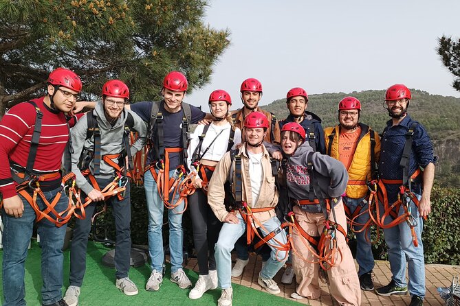 Jumping in Zipline with Unique Views of Cuenca - Starting near Cuenca Castle