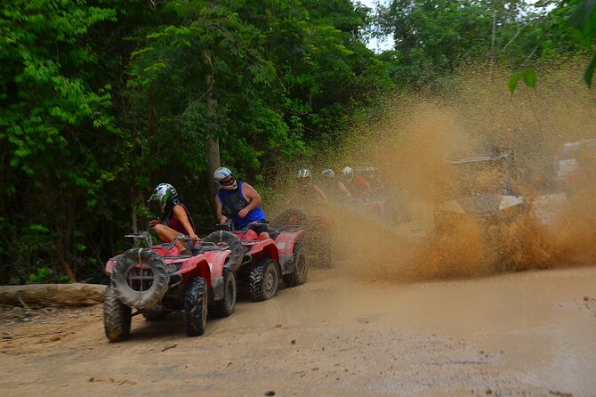 Jungle Adventure from Cancun: ATVs, ziplines, cenote and fun! - Snacks, water, and the end of the day