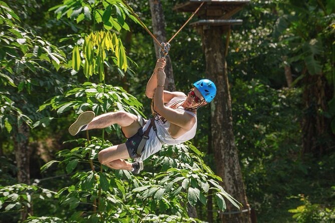 Jungle Xtreme Adventures and Zipline - What the two-hour course asks you to do