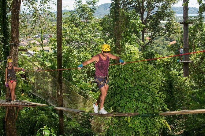 Jungle Xtreme Adventures and Zipline - Heat and humidity are part of the challenge