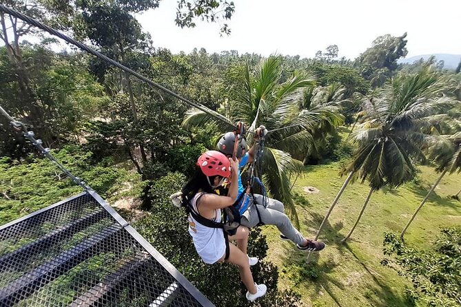 Jungle Xtreme Zipline 16 Platforms Tour From Koh Samui - Registration, equipment, and the safety briefing