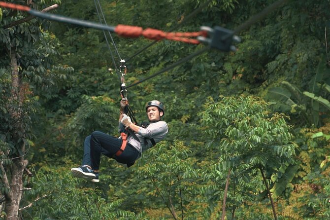 JungleQui Zipline Park at El Yunque National Forest - Nine ziplines in the El Yunque forest