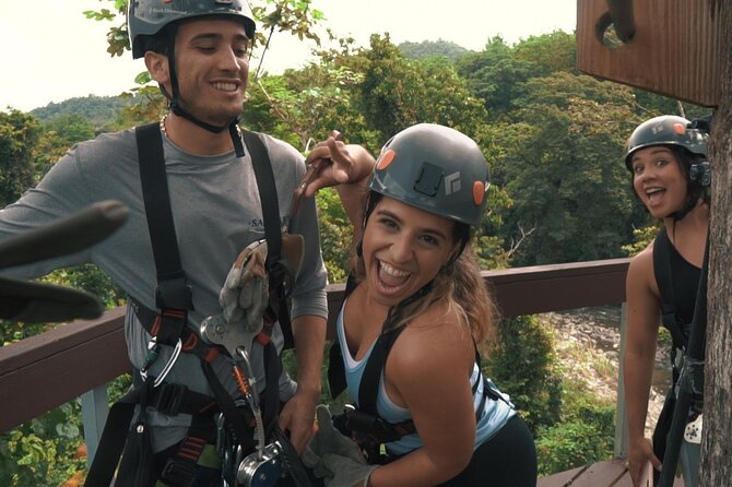 JungleQui Zipline Park at El Yunque National Forest - Rainforest views, heat, and weather
