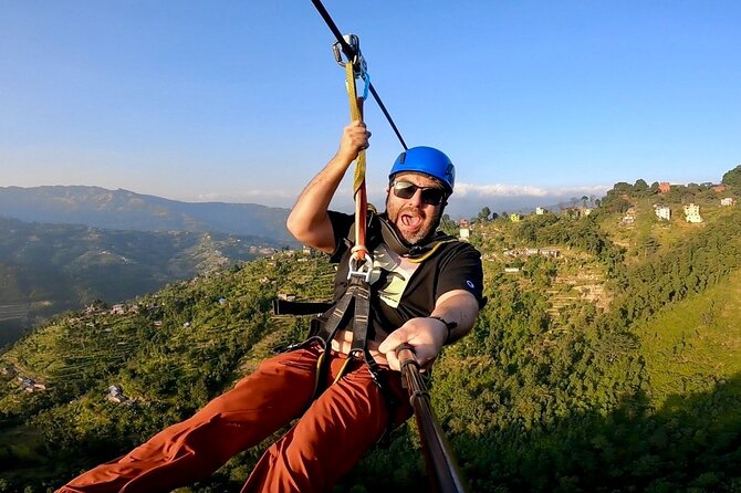 Kathmandu: Zipline Adventure in Dhulikhel with Pickup & Lunch - The ride itself: speed, height, and open views