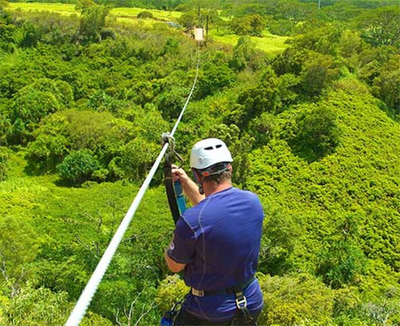 Kauai: Zipline Adventure - The plank launch adds a little nerve