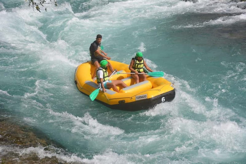 Kemer: Private Rafting, Zipline, Quad or Buggy w/ Lunch - The zipline adds a short burst of height