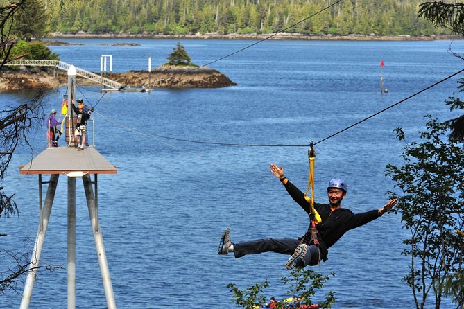 Ketchikan Shore Excursion: Rainforest Canopy Ropes and Zipline Adventure Park - What the 3.5-hour Ketchikan adventure feels like