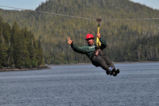 Ketchikan Shore Excursion: Rainforest Canopy Ropes and Zipline Adventure Park - Through the cedar canopy at 45 feet