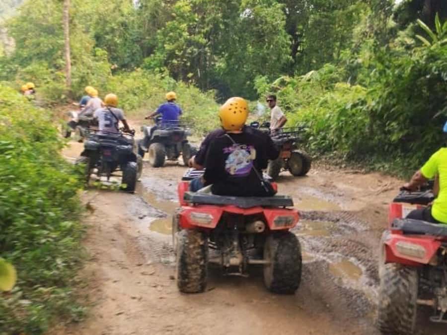 Khao Lak: Rafting, ZipLine, Lunch Buffet ,ATV Options Trip - From Khao Lak to Song Phraek River