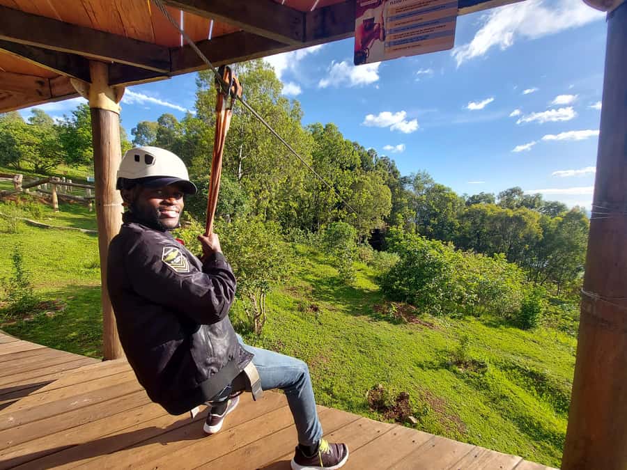 Kigali: Zip-line Experience in Mount Kigali - What happens during the 30-minute session