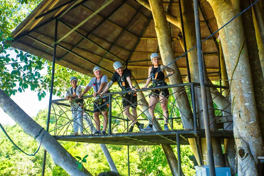Ko Pha Ngan: Sky-High Zipline & Wang Sai Waterfall Views - What the price gets you