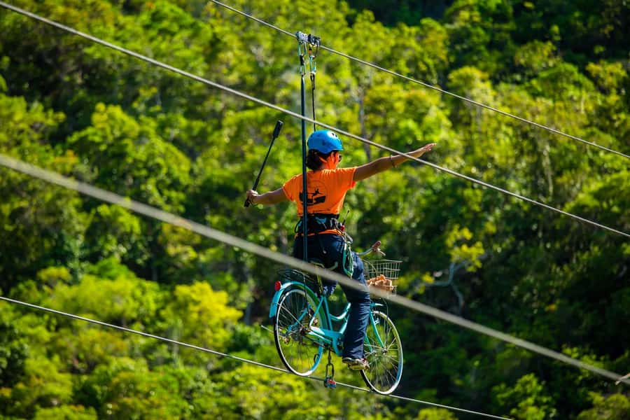 Ko Pha Ngan: Sky-High Zipline & Wang Sai Waterfall Views - Timing and getting to the meeting point