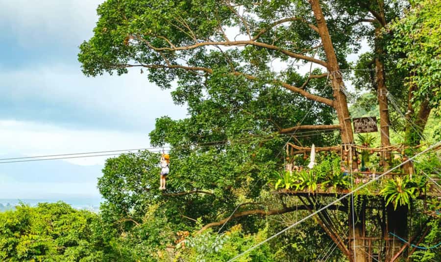 Ko Samui: Tree Bridge Jungle Zipline and Waterfall Adventure - What to bring and wear