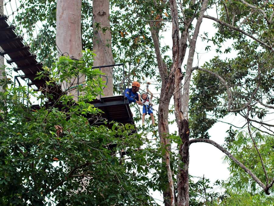 Koh Samui: Panoramic Zipline Experience at Samui Zipline - The main flight through Koh Samui’s rainforest