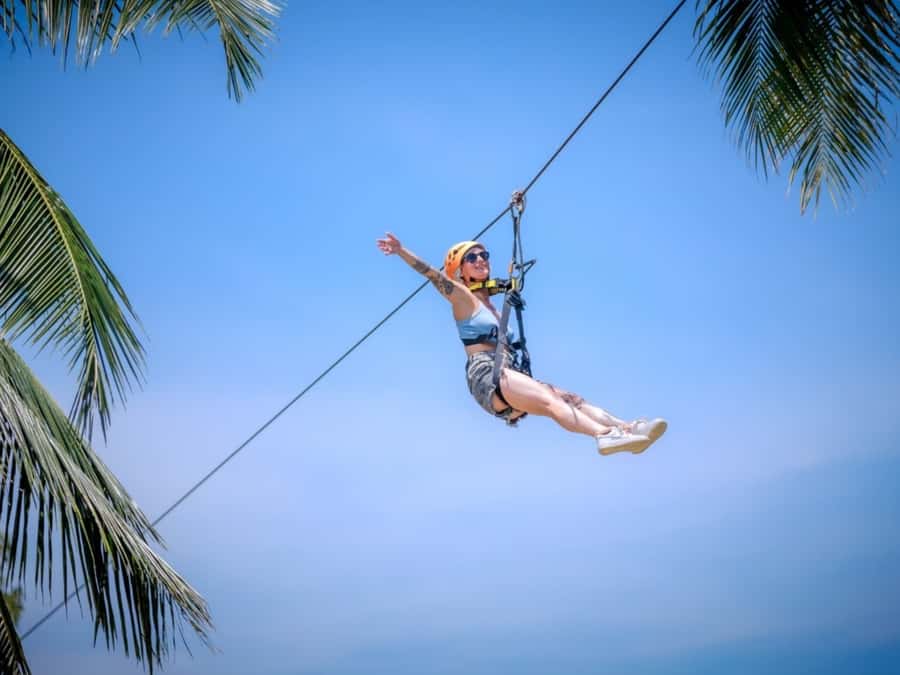 Koh Samui: Samui Zipline adventure and hotel pick up service - Two Koh Samui zipline routes, two different levels of excitement