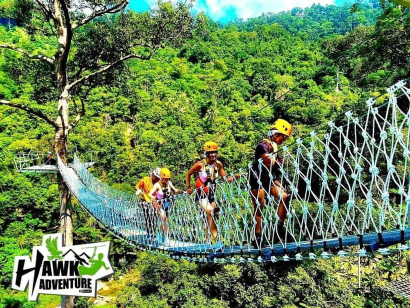 Koh Samui: Zipline Adventure with Hotel Transfer - Two abseils add a real test of nerve