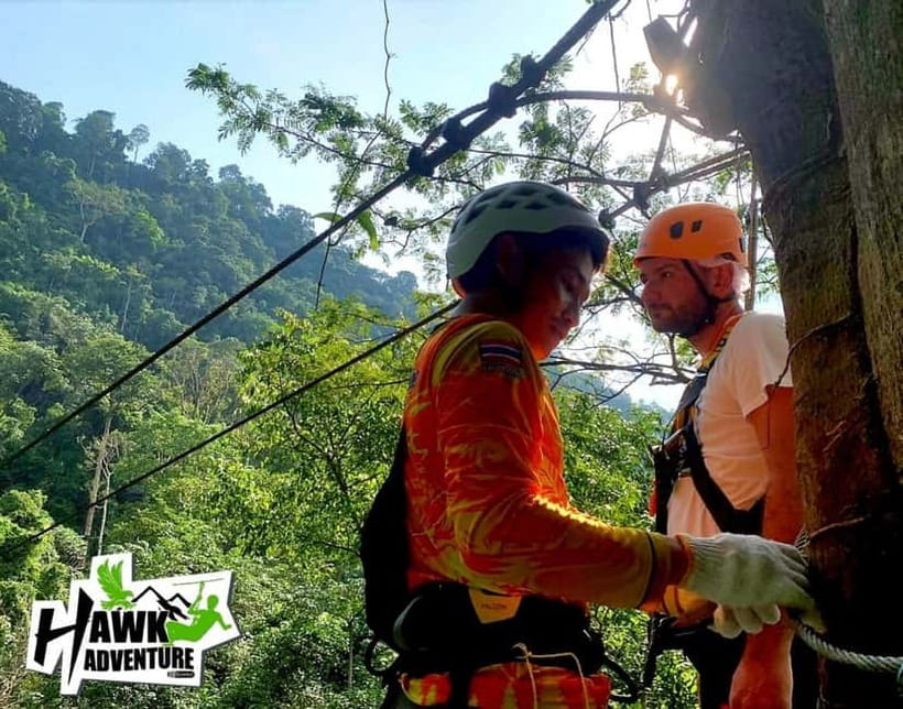 Koh Samui: Zipline Adventure with Hotel Transfer - What the 33-platform course feels like