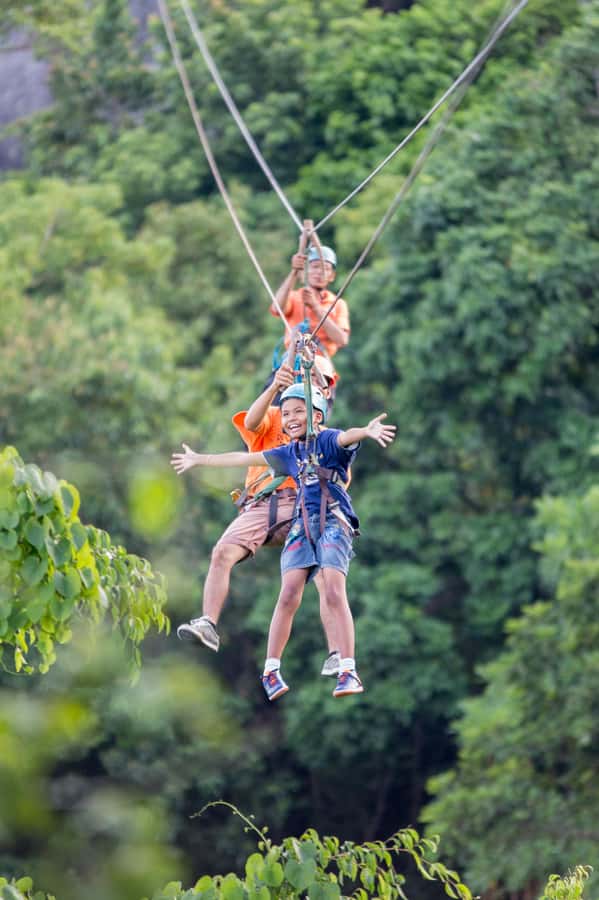 Koh Samui: Zipline Experience of Lamai Viewpoint - Walking past Valentine Stone to the cable car
