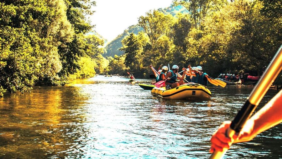 Köprülü Canyon Adventure, Rafting, Zipline, Canyoning 3 in 1 - Safety Briefing and the First 7 Kilometers