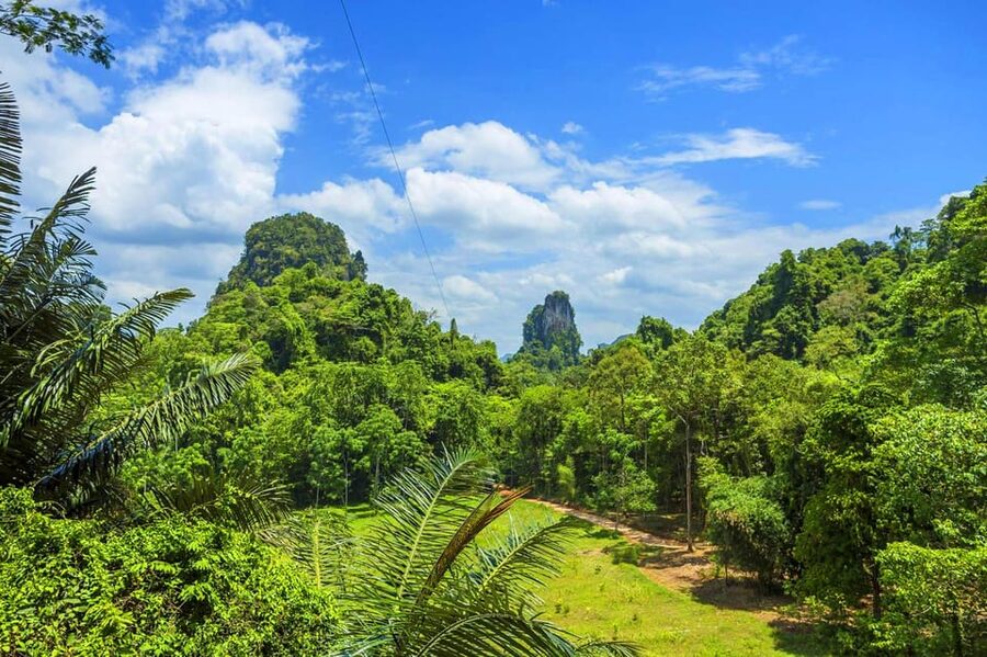 Krabi: Zipline, ATV & Top Rope Climbing Experience - The zipline courses, from quick outing to full challenge