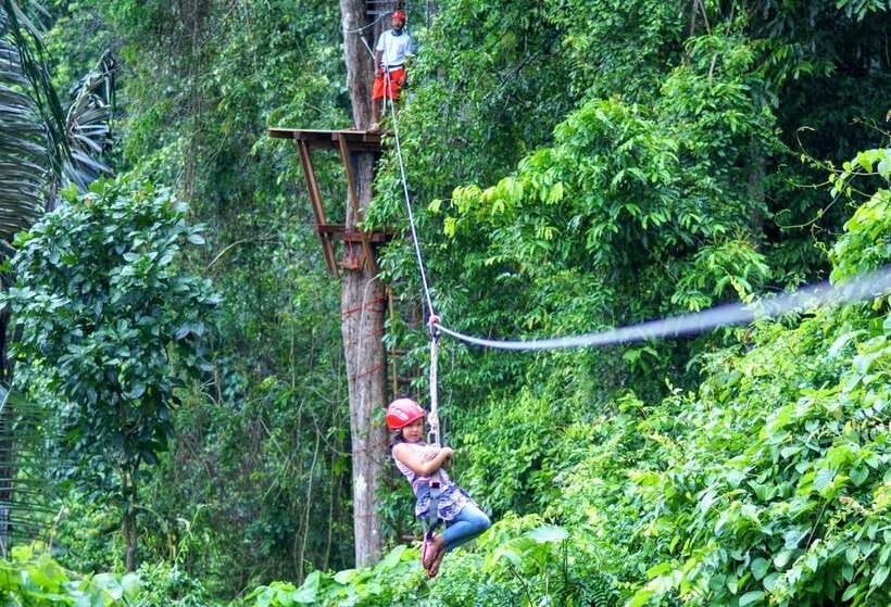 Krabi: Ziplining with Abseiling and Rock Climbing Options - What to wear and what to leave behind