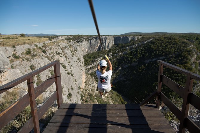 Krka National Park & Zipline Šibenik - Čikola Canyon - Starting in Šibenik and reaching Skradin