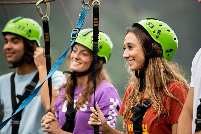 Kualoa Ranch - Zipline Tour - The short hikes and suspension bridges matter