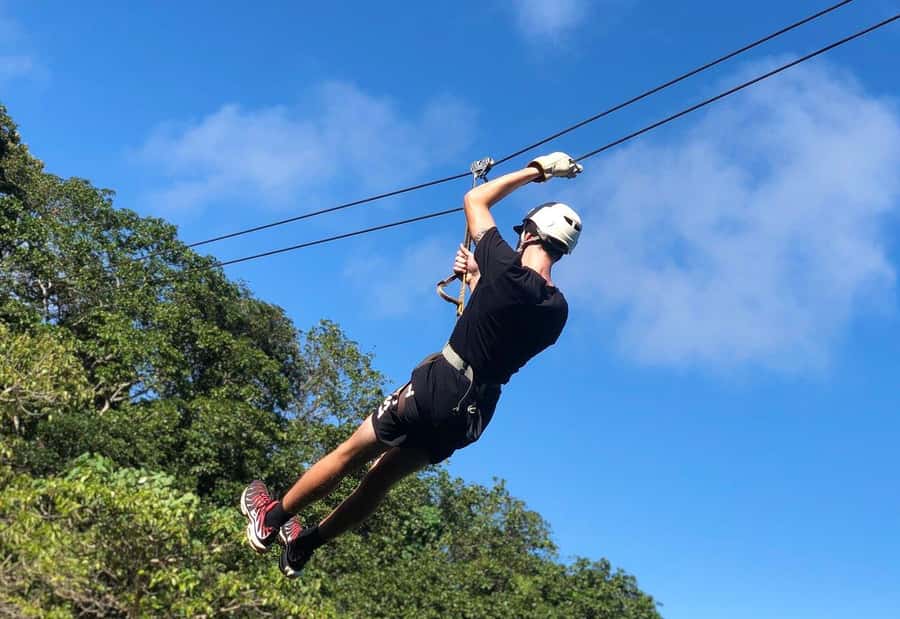 Largest Zipline & Cave Exploration from sigatoka coral coast - Key points at a glance