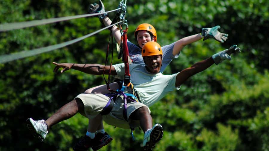 Largest Zipline & Cave Exploration from sigatoka coral coast - Three ecosystems in one mountain outing