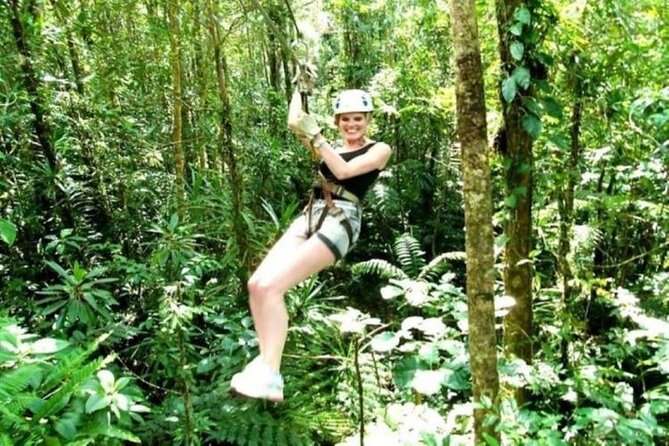 Largest Zipline in South Pacific & Cave Exploration Coral Coast - Learning the lines before the forest opens up
