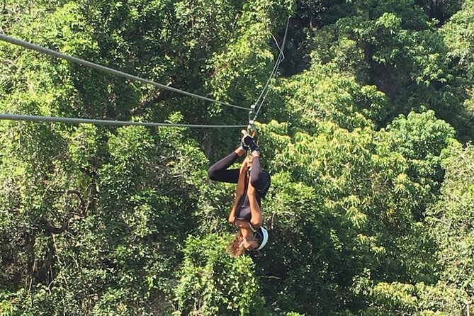 Largest Zipline in South Pacific & Cave Exploration Coral Coast - The limestone cave walk breaks up the zipline action