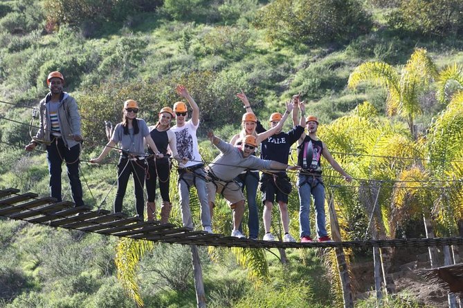 Las Cañadas Zipline Tour (with Luxury Roundtrip Transportation) - Five bridges, five personalities