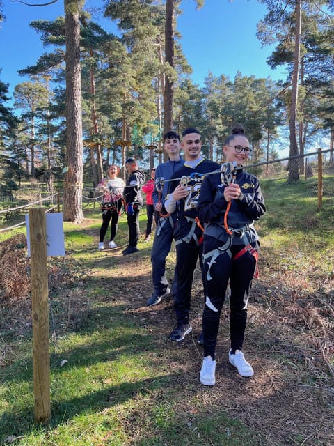 Madrid: Zip line circuits high in the trees - Who will enjoy De Pino a Pino San Rafael?