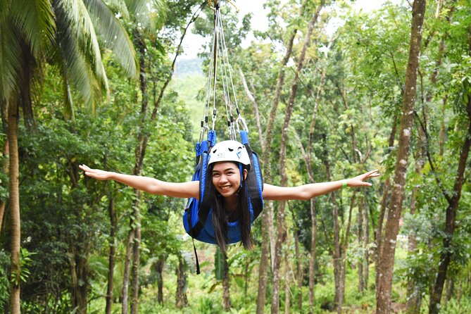 Mainland ZipLine Experience in Boracay - A short ride above Boracay’s green mainland